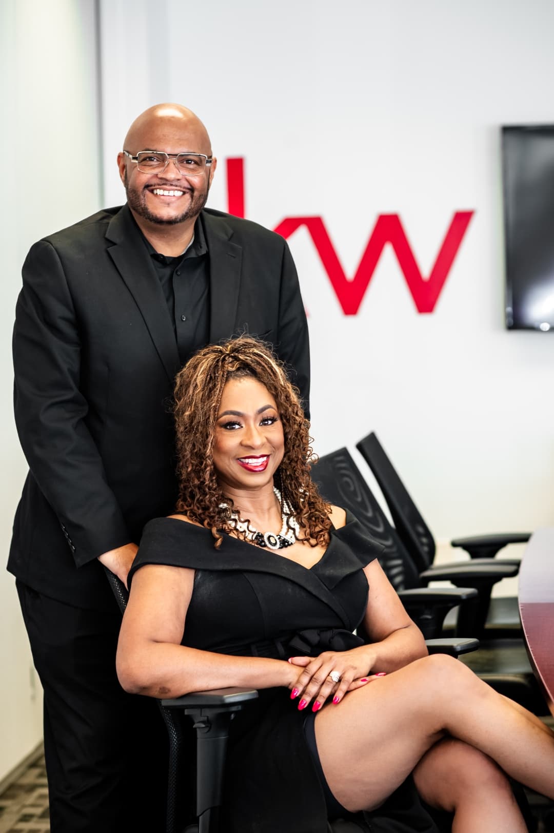Willie and Tikila Adolph at Keller Williams